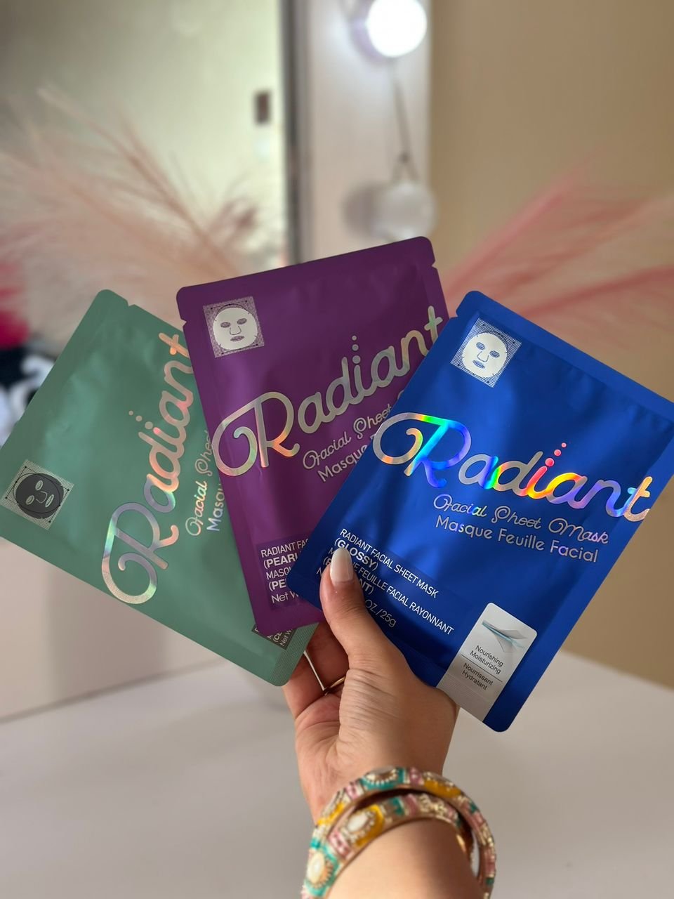 Trio mask visage Radiant